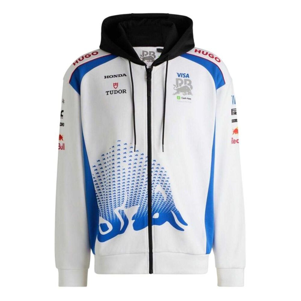 Hugo Mens 2025 Oracle Red Bull Racing Fleece Top / White